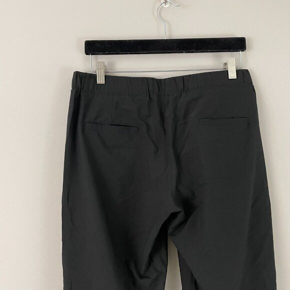 Albion Fit The Jetsetters Black Jogger Pants Size Medium Petite - Picture 6 of 6